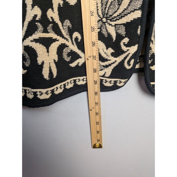 VTG Fashion Bug Womens 22/24W Southwest Aztec Cotton Tribal Coat Blanket Jacket - Picture 9 of 16